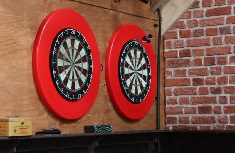 Dart borden recreatie ruimte